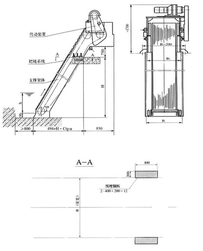 格栅捞渣机